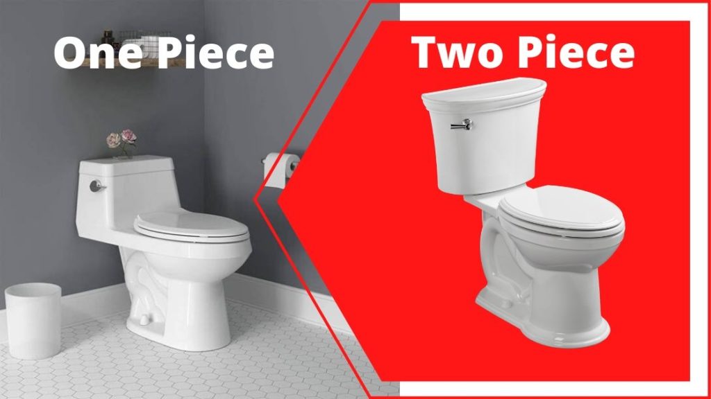 One-piece vs two-piece toilet comparison